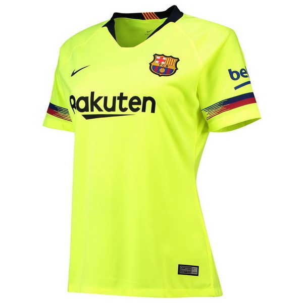 Maillot Football Barcelone Exterieur Femme 2018-19 Vert